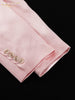 Loose Pink Satin Women's Two Pieces Set Elegant Long Sleeve Blazer With High Waist Maxi Skirt Set Female