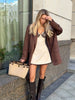 Lace Camisole Dress For Women's Casual High Waist V Neck Ruffle Short Dresses Street Vintage Party Elegant Dress