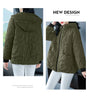 Women's Padded Outerwear Loose Zipper Pocket Winter Down Cotton Clothes 4XL Female Parkas