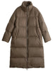 Women Down Coats Long Thick Warm Down Jackets Overcoat White Duck Down Loose Casual Jacket Autumn Winter