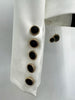 High Street Designer Jacket Women's Shawl Collar Color Block Blazer