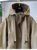 Korean Trench Coat Women Spring Autumn Loose Long Sleeve Casual All-Match Hooded Windbreaker Outerwear Ladies Overcoat