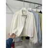 Women's Short Jacket Spring Autumn Korean Version Stand-up Collar Ladies Coat Loose Casual Female Overcoat