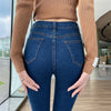 Women Stretch Jeans Lady Slim Skinny Pencil Jeans High Waist Vintage Pants Girls Leggings Straight Leg Korea Trousers