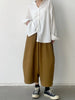 Autumn Casual Harem Pants Women Cotton High Waisted Trousers Retro Loose Bloomers Women's Oversize Pants Baggy Sweatpants