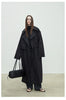 Spring Autumn Oversized Khaki Long Trench Coat for Women Double Breasted Loose Casual European Overcoat