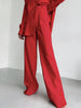 Women's Wide Leg Pants with European and American Style Casual Loose Pants Suitable for Business and Casual Wear