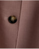 The Ultimate Store Hit Women's Mid-Length Oversized Blazer with Shoulder Pads for Petite Figures, Casual Suit Jacket