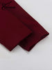 Wine Red Two Piece Set For Women Elegant Long Sleeve Single Breasted Blazers And Slim Simple Mini Skirts Sets
