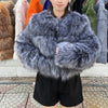 Faux Fur Coat Women's Jacket Winter Warm Thick Fox Raccoon Leather Brown Plus Size Especially Fake Fur Cold