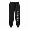 Womens Casual Loose Long Pants Outdoor Friends Letter Printed Trousers Spring Autumn Winter Fleece Sports Sweatpants