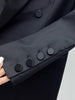 Women's Double Breasted Blazer Classic Versatile Comfortable Ladies Jacket