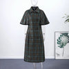 Elegant Cloak Double Breasted Long Coats Women Retro Lapel Double Side Loose Coat Female Autumn Winter Lady Outwear