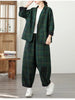Checkered Blazer Suit For Women Spring And Autumn Korean Version Two-Piece Set Jacket Loose Harem Pants Oversized w1435