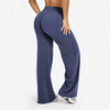 Yoga Wide-Leg Pants for Women High Waist Stretchy Running Gym Pilates Leggings Solid Color Loose Sports Leggings
