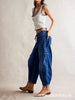 Casual Low Waist Straight Leg Jeans Women Four Seasons Loose Lace-up Tapered Pants Women's Streetwear Cargo Jeans