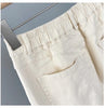2026New Korean High Waist Denim pants Women's Autumn Casual Loose Khaki Harun pants Female Trousers Ladies