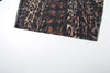 See Through Dress Women Sexy Coquette Leopard Print Full Sleeve O-Neck Stretch Mini Bodycon Midnight Party Clubwear