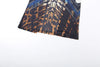 Sexy See Through Dress Woman Butterfly Print Metal Ring Hollow Full Sleeve Splits Clubwear Midnight Elegant Bodycon
