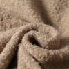 Casual Women's Knit Contrast Fleece Coats Stand Collar Zipper Pockets Full Sleeve Jackets Spring Lady Warm Outwear