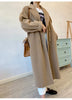 101801 Women Coat Winter Women's Jacket 10% Cashmere 90% Wool Classic Camel Wool Coat