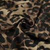 Vintage Leopard Print Denim Jean Women Y2K Casual High Waist Straight Pencil Long Pants Harajuku Streetwear Chic Female Trousers