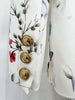 High Street Designer Runway Suit Set Women's Brilliant Digital Printed Jacket Flare Pants Suit 2pcs