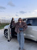 Women's Dark Brown Faux Fur Long Overcoat Single Breasted Fleece Long Trench Coat Winter Fluffy Plush Warm Thicken Outerwear