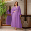 Abaya Diamonds Muslim Elegant Women Dresses Caftan Moroccan Dubai Kaftan Gown Evening Party Eid Long Maxi Dresses