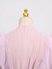 Sexy O Neck Long Sleeve Ruffles Folds A-line Dress Women Hollow Out Lace Up High Waist Mini Dresses Evening Party Cocktail