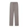 Women's Winter Sweatpants Solid Color Casual Fleece Sweatpants Outdoor Travel Camping Wide Leg Straight Pants