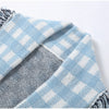 Jacquard Fringe Belted Wrap Knit Cardigan Lapel All Over Pattern Raw Fringe Autumn Winter Commute Lady Women Casual Coat
