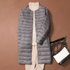 Long Duck Down Jackets Women Ultra Light Coat WinterCasual Slim Black Thin Autumn Parkas ED2071