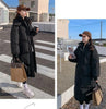 Winter Women Jacket Warm Parkas Female Thicken Puffer Coat Cotton Padded Parka Long Hooded Outwear Loose Women Snow Jac