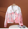 Spring Autumn Denim Jacket Women Single-Breasted Long Sleeve Short Jeans Coat Female Casual Cowboy Overcoat Ladies Tops