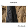 Oversized Women Parkas Collarless Long Sleeve Single-breasted Ladies Winter Coat Casual Thick Warm Outerwear Overcoat