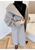 101801 Women Coat Winter Women's Jacket 10% Cashmere 90% Wool Classic Camel Wool Coat