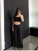 Ctenkevet-High Waist Wide-Leg Yoga Joggers for Women, Female Casual Tracksuit Bottoms, Straight Outdoor Baggy Sweatpants, Autumn
