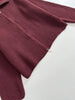 Spring Women's Loose and Lazy Style Sweater Cardigan Flared Lapel Long Sleeve Double Chain Stripe Knit Coat