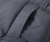 Women Stand Collar Knit Spliced Cotton Puffer Vest Drawstring Hem Loose Quilted Waistcoat Autumn Winter Casual Outerwear