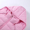 Solid Hooded Padded Jacket Women's Warm Long Sleeve Oversized Jacket Autumn Winter Lady High Street Outerwear