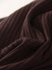 Brown Knitted Dresses For Women Maxi Elegant Trumpet Sleeves Knit Fishtail Dresses Women Long Ruffled Dresses Maxi