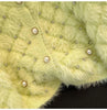 Bead Imitation Mink Sweater Jacket Women Autumn Winter Japanese Sweater Long Sleeved Knitt Cardigan Coat Female