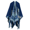 Winter Poncho Women Capes Scarf Imitation Cashmere Ladies Scarves Warm Shawls Wraps Woman Ponchos Bufanda Mujer Foulard
