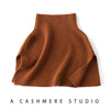Autumn Winter Women Shawl 100% Cashmere Knitted Cape Solid Color Poncho Warm Pullover Female Shawl