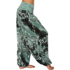 Plus Size 1XL-8XL Woman‘s Multi-color Digital Printed Harem Pants Trousers Ladies Long Leg Wide Leg Pants Pants