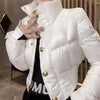 Korean Down Cotton Jacket Women Winter Loose Stand-up Collar Casual Short Waterproof Parka Outwear Ladies Warm Overcoat