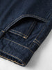 Straight High Waist Jeans for Women Winter Solid Simple All-match Long and Short Versatile Pants Korean Style