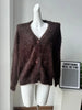 Women Knitted Thick Cashmere Wool Cardigan Chic V Neck Single Breasted Long Sleeve Sweater Fall Winter Coat Outwear