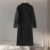 Office Lady Blazer Jacket Shoulder Pad Long Sleeve Lapel Female Coat Spring Button Pocket Lady Commuting Outwear